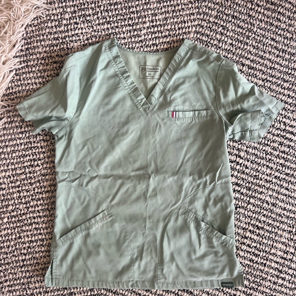 Green Scrub Top and Joggers